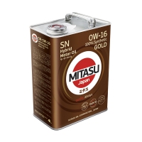 MITASU Gold Hybrid 0W16 SN, 4л MJ1064